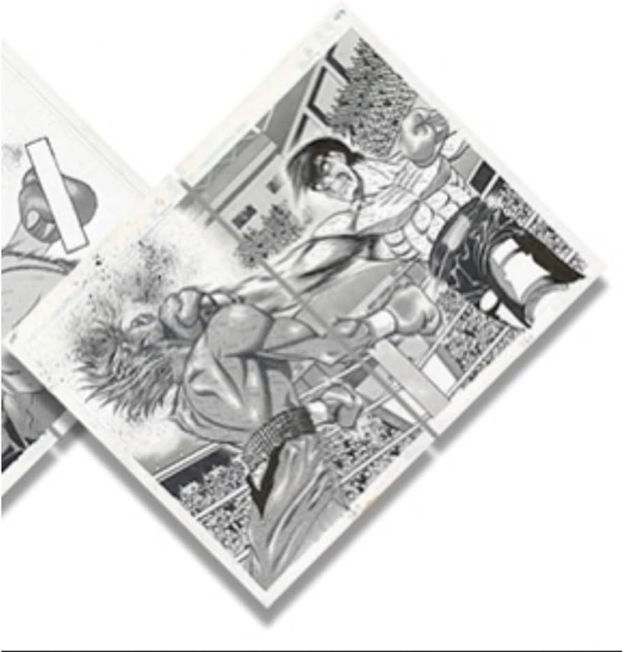 Amazon.co.jp: はじめの一歩 複製原稿セットA ブライアンホークvs鷹村