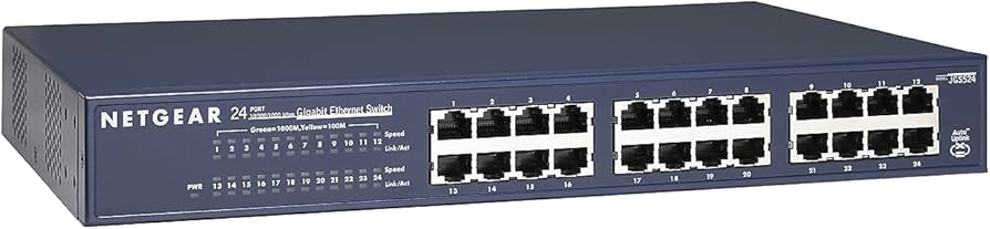 Amazon.com: NETGEAR 24-Port Gigabit Ethernet Unmanaged Switch