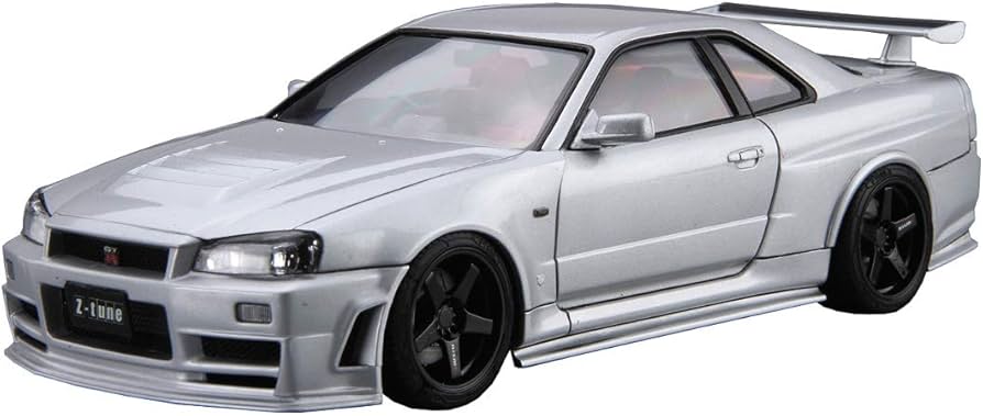Amazon.com: Nismo BNR34 Skyline GT-R Z-Tune '04 1:24 Scale Model