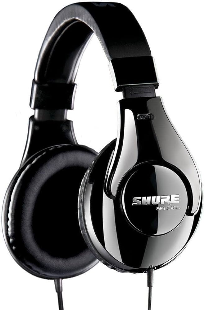 Amazon.com: Shure SRH240A Closed-Back Headphones : Musical Instruments
