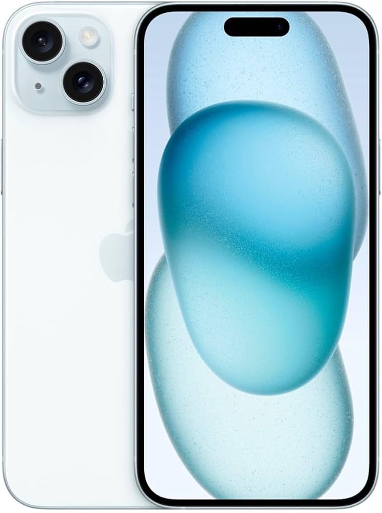 Amazon.com: Apple iPhone 15, 256GB, Blue - Unlocked (Renewed