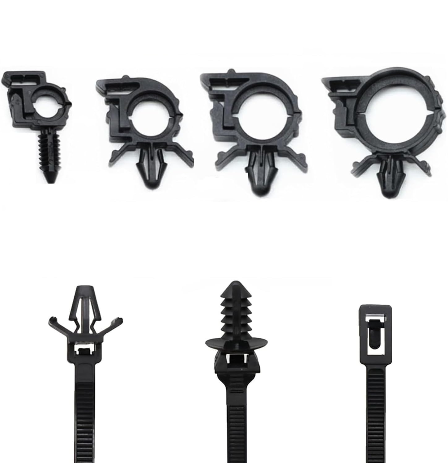 Amazon.com: QYIMLI Universal Push Mount Cable Zip Tie with