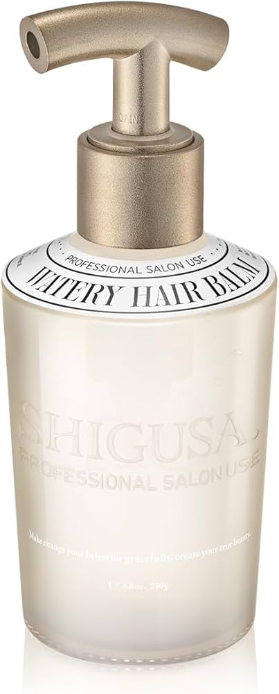 Amazon.co.jp: 大容量【公式】SHIGUSA. シグサ ウォータリーヘアバーム