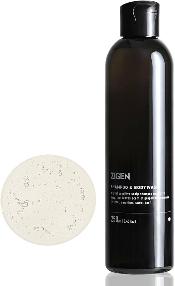 Amazon.co.jp: ZIGEN(ジゲン) 全身シャンプー メンズ 【髪・頭皮・体