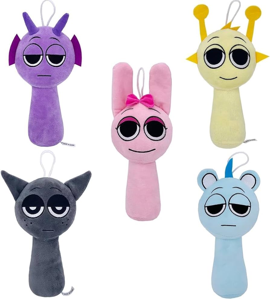 Amazon.co.jp: スプランキー ぬいぐるみ 25CM Sprunki ぬいぐるみ 人形