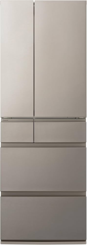 Amazon | パナソニック 冷蔵庫 幅65cm 551L NR-F55HY2-N ヘアライン