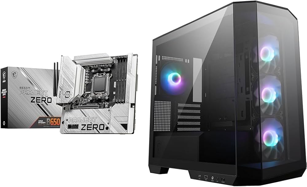 Amazon | 【MSI 背面コネクタセット】B650M PROJECT ZERO + MAG PANO