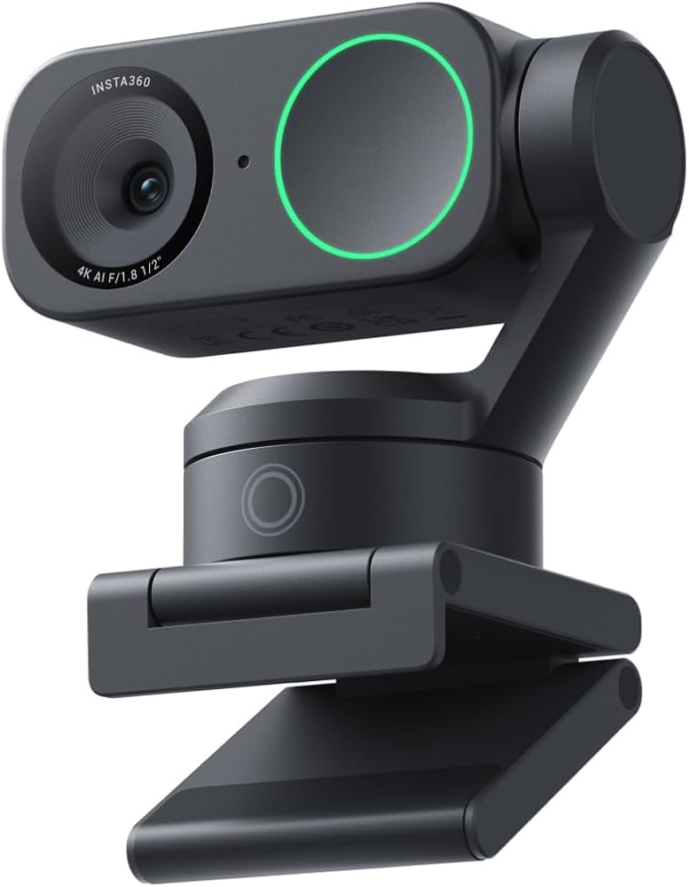 Amazon.com: Insta360 Link 2 - PTZ 4K Webcam for PC/Mac, 1/2