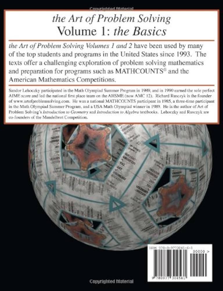 The Art of Problem Solving: The Basics: 1 | Amazon.com.br