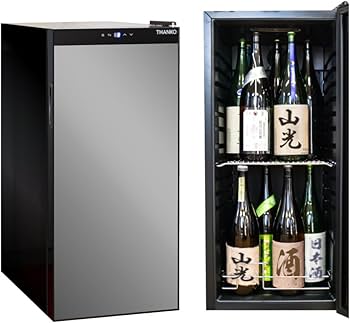 Amazon.co.jp: THANKO 一升瓶を2段縦置きできる日本酒冷蔵庫 俺の酒蔵