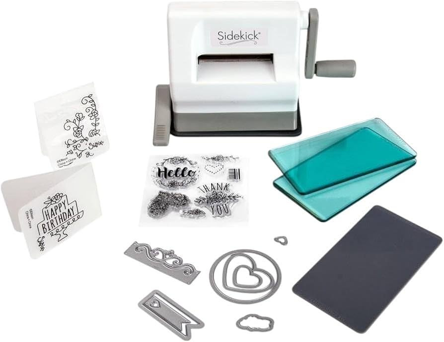 Amazon.com: Sizzix Sidekick Starter Kit 661770 Portable Manual Die