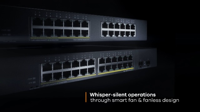 Amazon.com: Zyxel 24-Port PoE Gigabit Switch | Smart-Managed | 12x