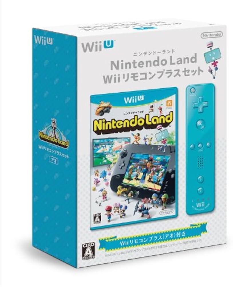 Amazon | Nintendo Land Wiiリモコンプラスセット (アオ) | ゲームソフト