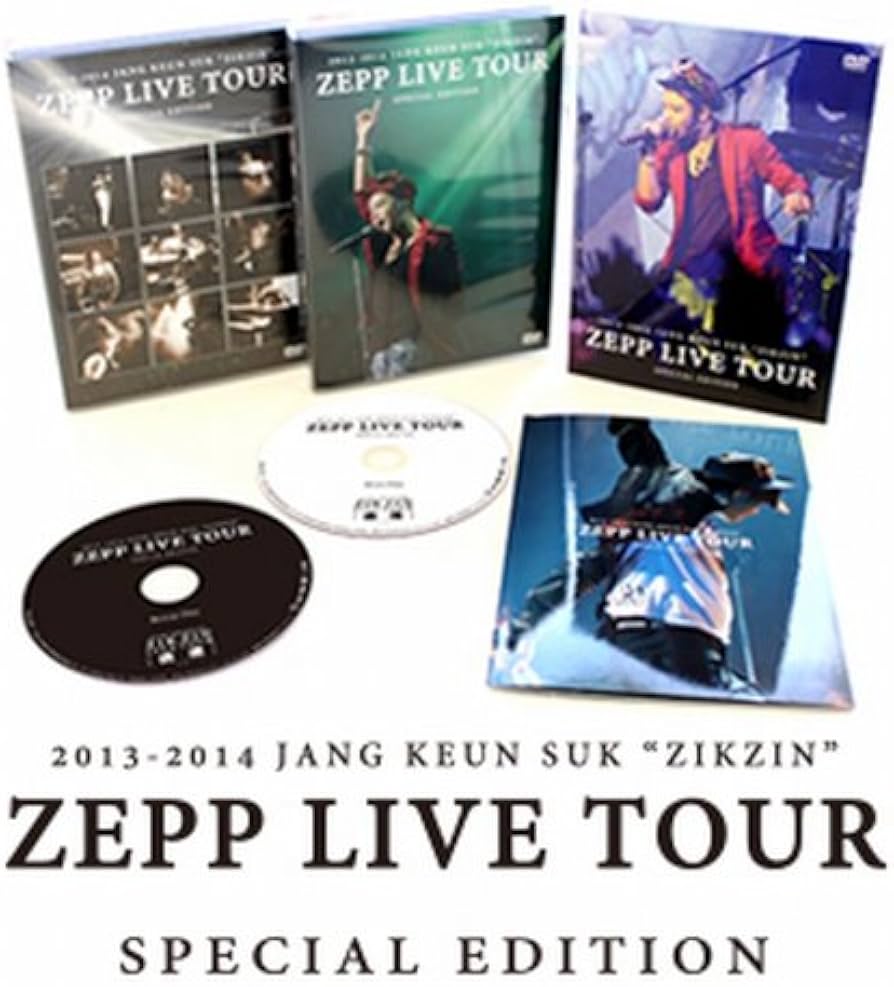 Amazon.co.jp: 2013 JANG KEUN SUK ZIKZIN LIVE TOUR in ZEPP Special