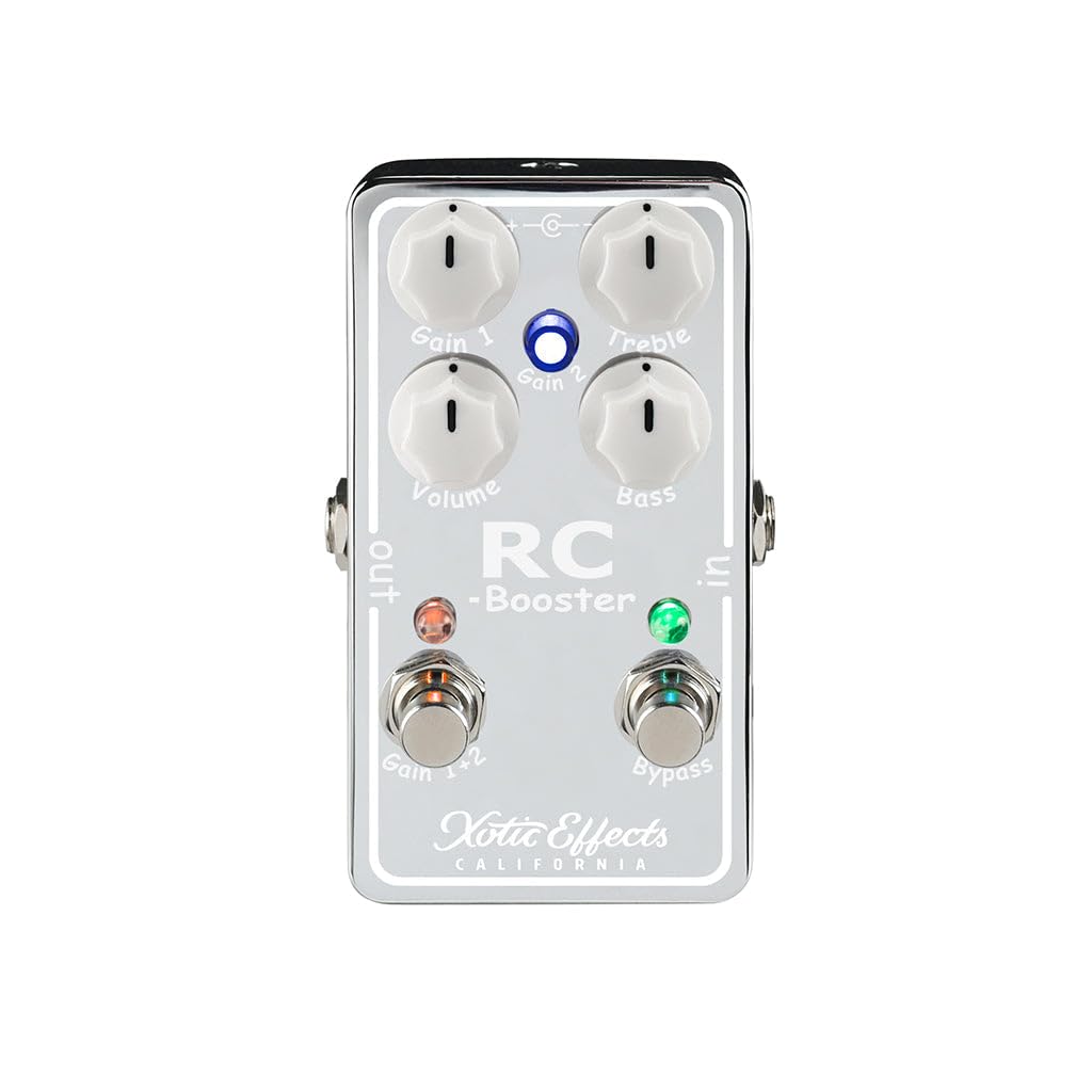 Amazon.com: Xotic RC Booster-V2 Pedal : Musical Instruments