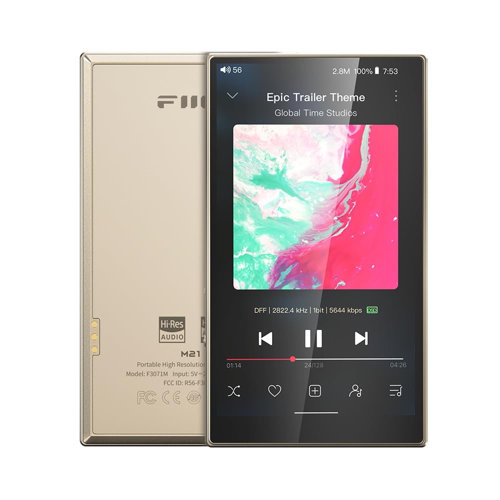 Amazon.com: FiiO M21 Android 13 Portable Music Player MP3