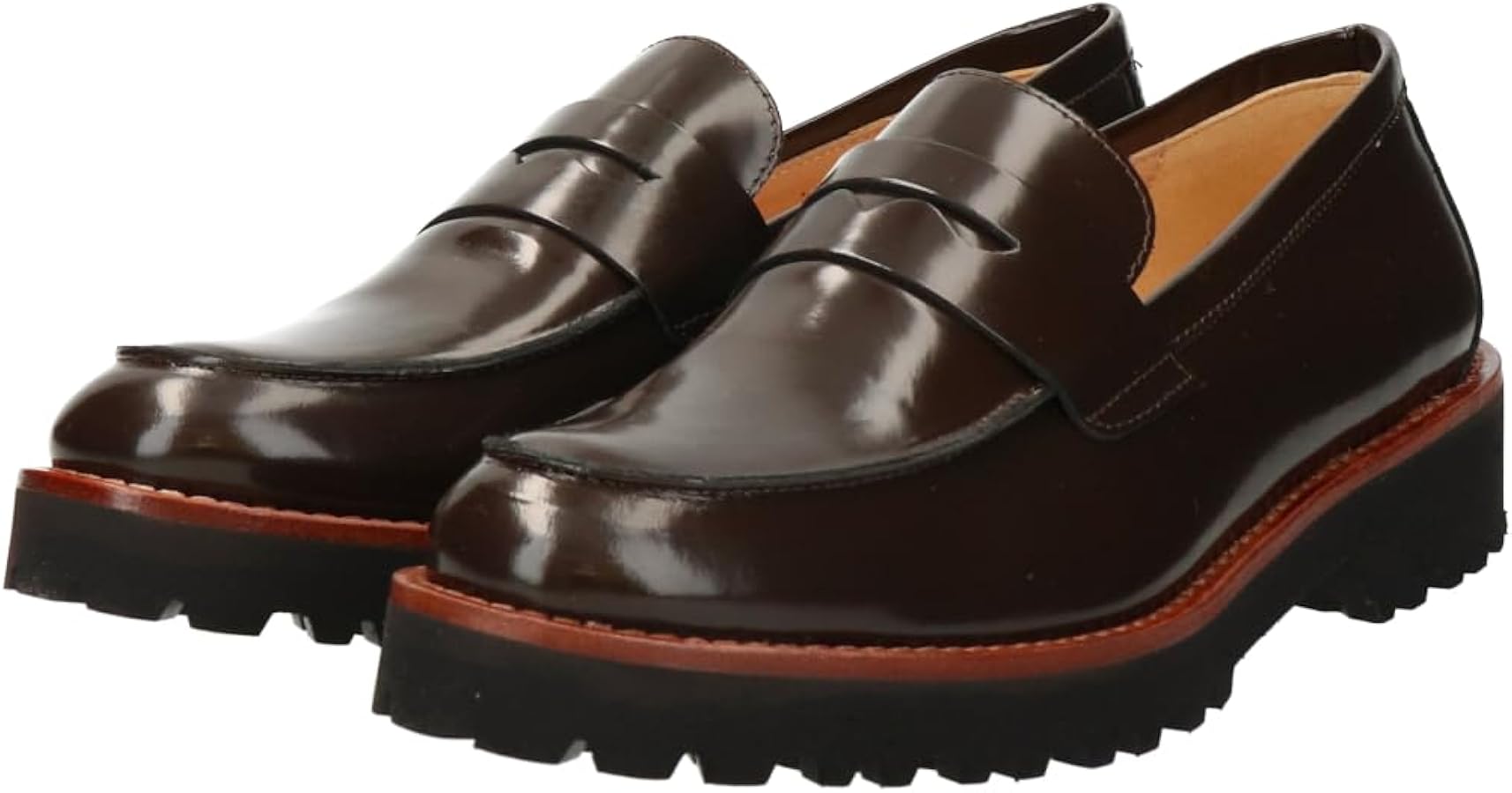 Amazon | [ファビオルスコーニ] ローファー EVAタンクソールモカ