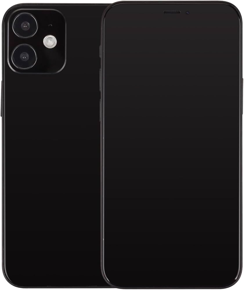 Amazon.co.jp: 展示用模型 iPhone 12 mini ブラック (黒画面) モック