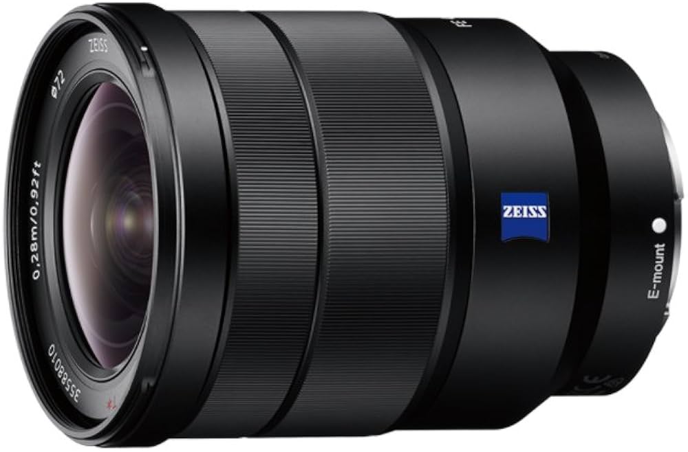 Sony E Mount Vario-Tessar® T* FE 16-35mm F4 ZA OSS Full-Frame Lens