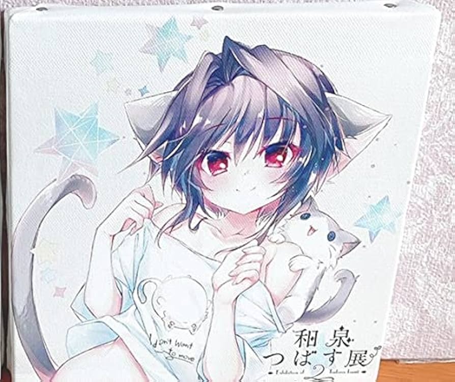 Amazon.co.jp: つばす展2 和泉つばす キャンパスアート 9nine 9-nine