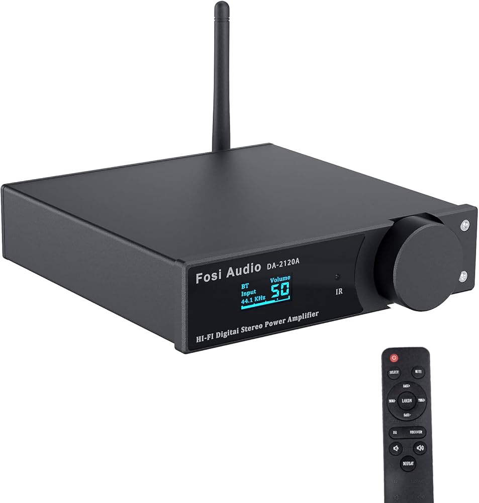 Amazon.co.jp: Fosi Audio DA2120A Bluetooth 5.0オーディオアンプ