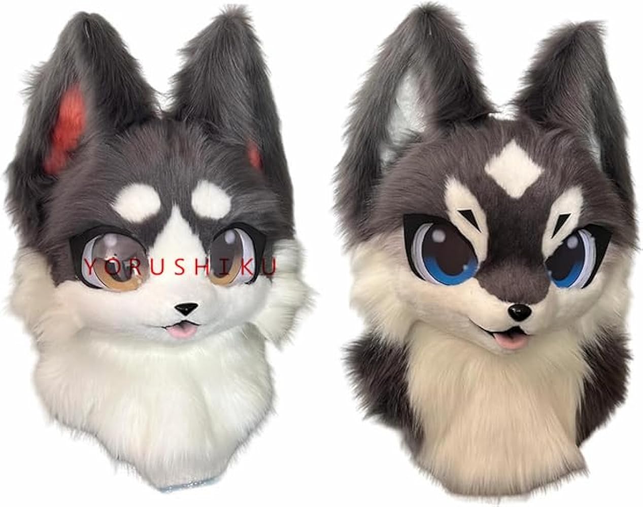 Amazon | [CAIQISS] 一色選択自由 ケモノ 着ぐるみ マスク コスプレ