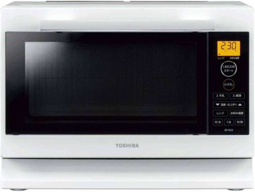 Amazon | ER-VS23-W(ホワイト) 単機能レンジ 23L | 東芝(TOSHIBA