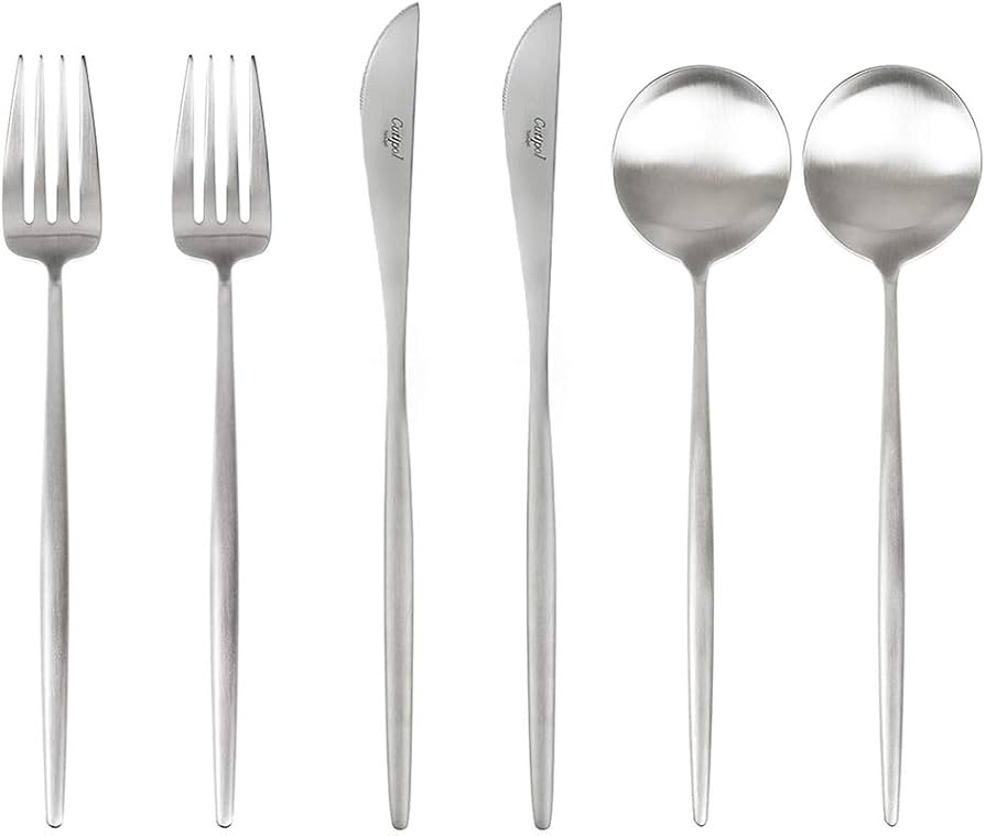 Amazon | クチポール(Cutipol) MOON ムーン マットシルバー ディナー