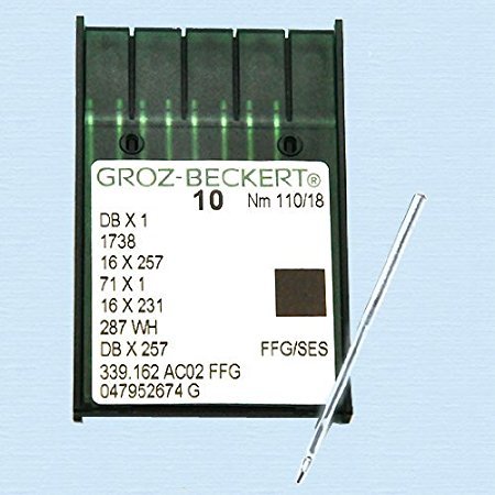 Amazon.com: Groz-Beckert GB 16X231 ~ Nm 110/18FFG (Pack of 10 Needles)