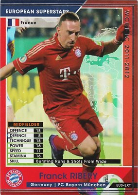 Amazon.co.jp: WCCF EXTRA フランク・リベリー(11-12 サッカーゲーム