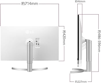 Amazon.co.jp: LG モニター ディスプレイ 32UN650K-W 31.5インチ/4K