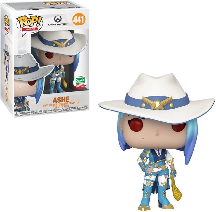 Amazon.com: Pop Games Over Watch - Ashe Exclusive : Toys & Games