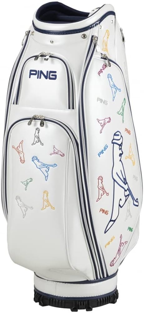 Amazon | ピン（PING） ゴルフ キャディバッグ カート式 9.5型 5分割