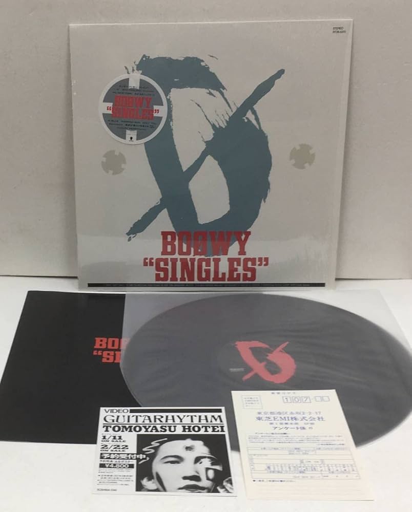 Amazon.co.jp: LP BOOWY Singles RT28-5370 ボウイ シングルズ ベスト