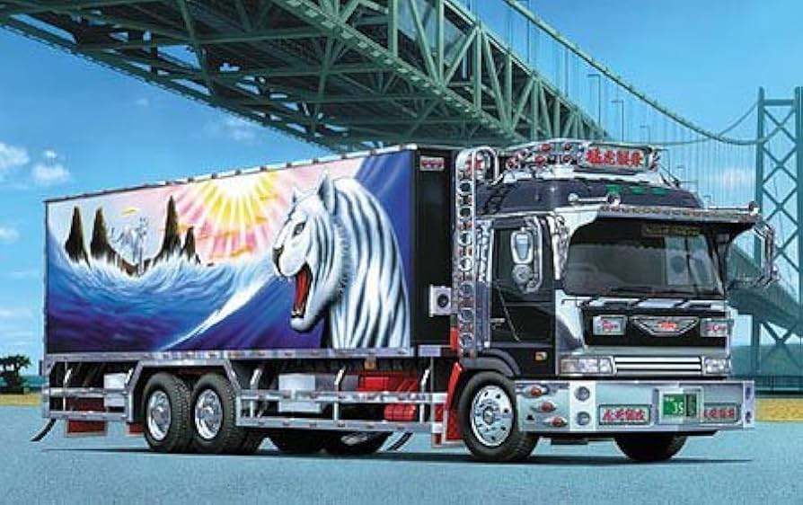 Amazon | 青島文化教材社 1/32 大型デコトラ No.87 椎名急送 猛虎襲来
