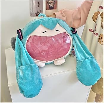 Amazon.co.jp: YINGGU 初音ミク 痛バッグ リュック ぬいぐるみ 痛バ