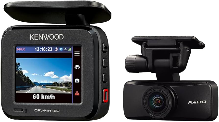 Amazon | ケンウッド ドライブレコーダー DRV-MR480 前後撮影 2カメラ