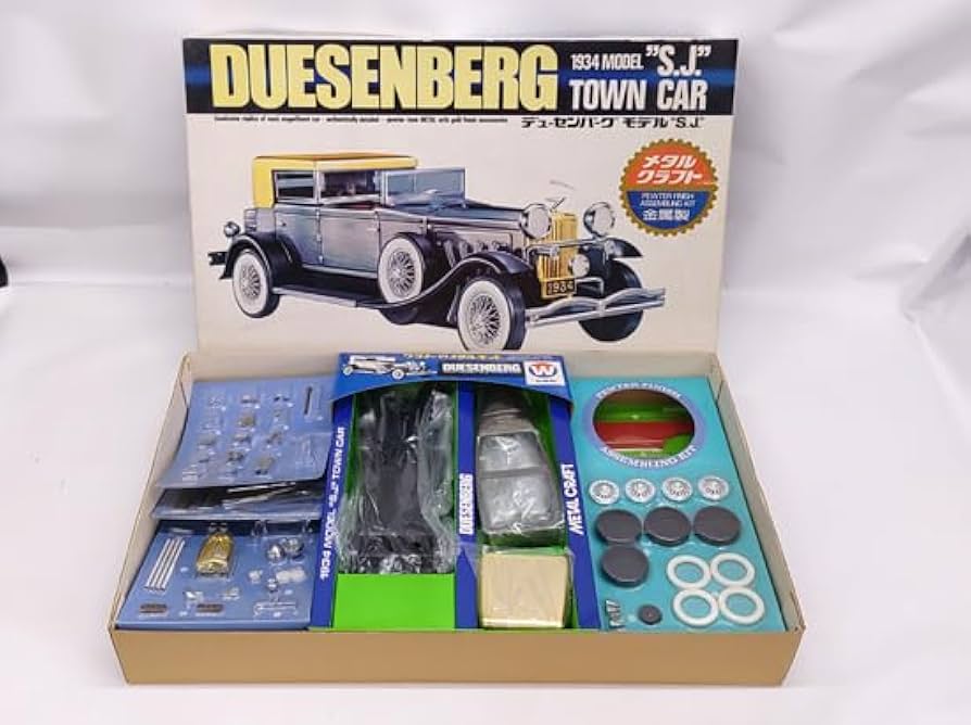 Amazon.co.jp: ワグナー商会 デューセンバーグ 1934年型 モデル S.J
