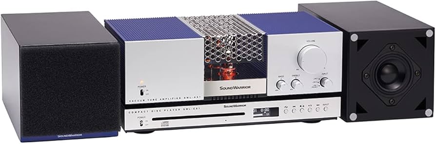 Amazon.co.jp: SOUND WARRIOR 日本製 真空管アンプ スピーカー CD