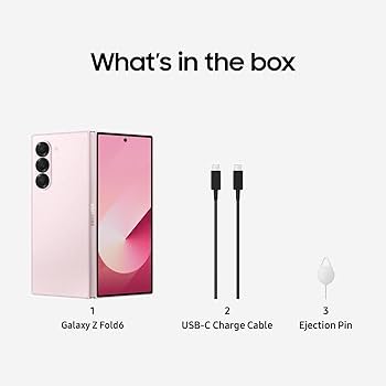 Amazon.com: Samsung Galaxy Z Fold 6, 512GB Unlocked Android