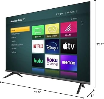 Amazon.com: Hisense 40-Inch Class 2K FHD LED LCD Smart TV Motion