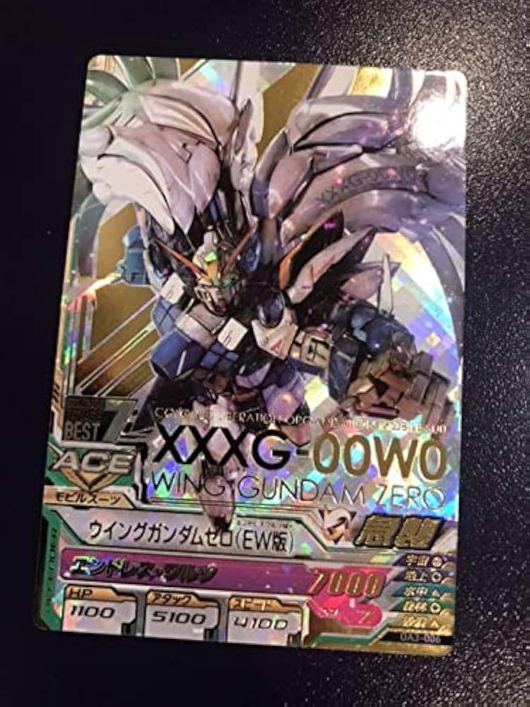 Amazon.co.jp: ウイングガンダムゼロEW版） OA3 ガンダムトライエイジ