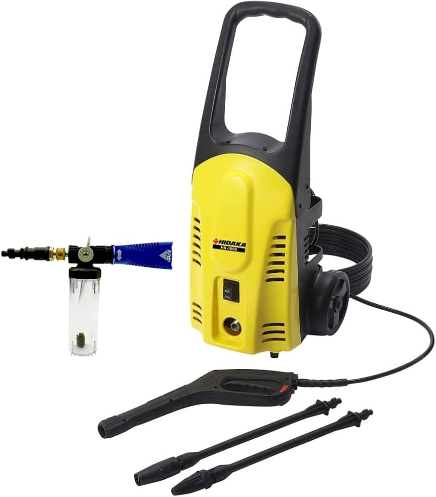 Amazon | 【在庫限り】ヒダカ 高圧洗浄機 HK-1890 （標準セット） 50Hz