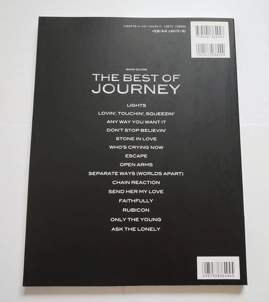 Amazon.co.jp: THE BEST OF JOURNEY バンドスコア 15曲 ベストオブ
