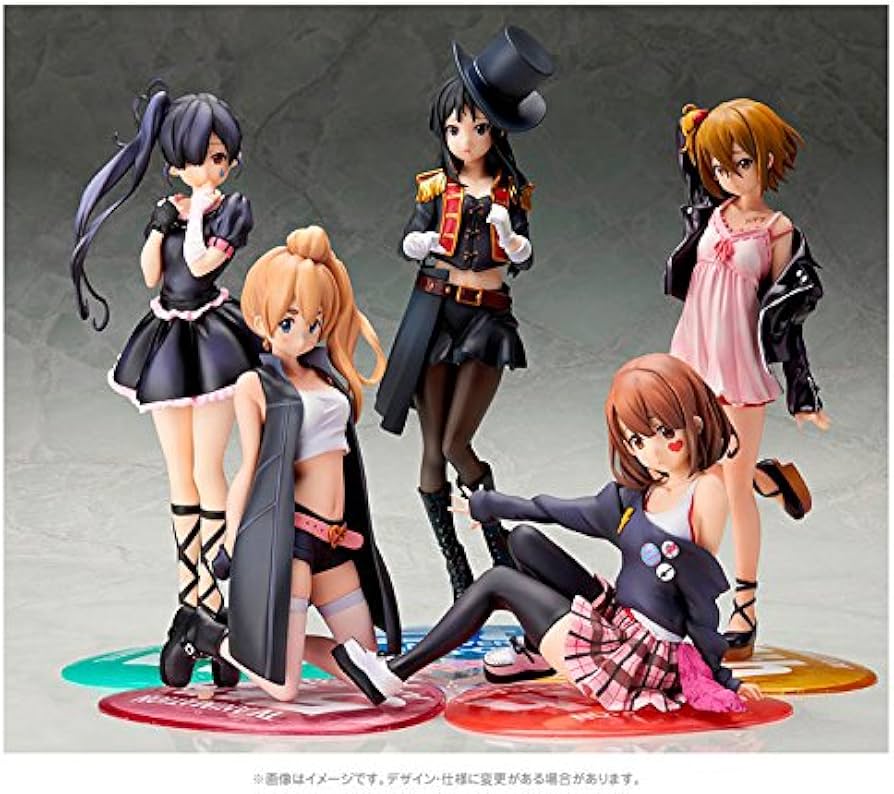 Amazon.co.jp: けいおん！ K-ON！ 5TH Anniversary 平沢唯 1/8 完成品