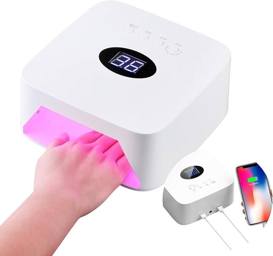 cirila シリラ LED搭載 ジェルネイル 用 UVライト タイマー機能付き