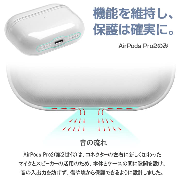 Amazon | ZENIX DESIGN TECH airpods pro 用 ケース 第1世代