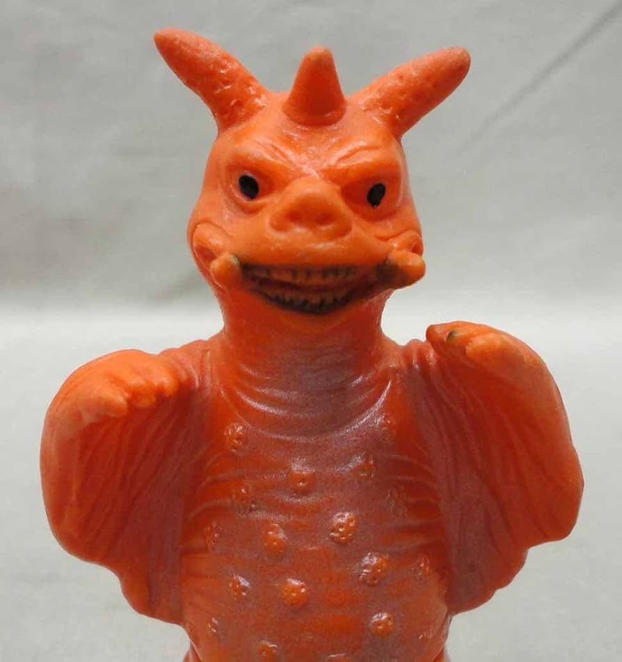 Amazon.co.jp: ブルマァク チャンドラー ミニソフビ 当時物 マルサン