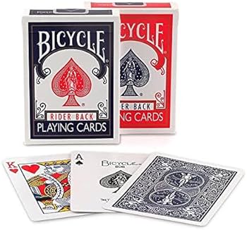 Amazon.co.jp: BICYCLE(バイスクル) 808 ライダーバック トランプ 赤