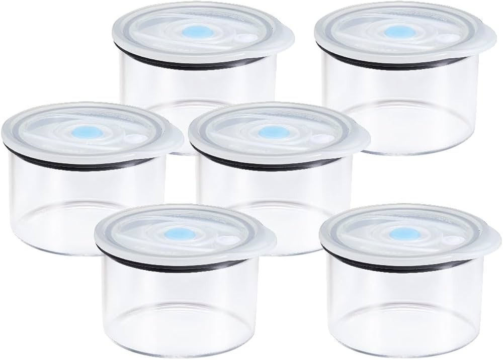 Amazon｜アサヒ軽金属 真空アラカルト 耐熱 ガラス 保存容器 0.4